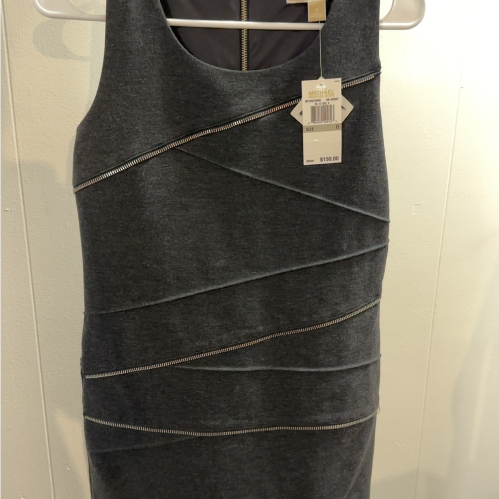 Gray Sleeveless Dress NWT Michael Kors
